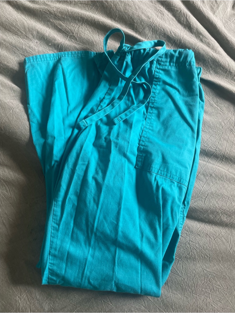 Turquoise Scrub Pants